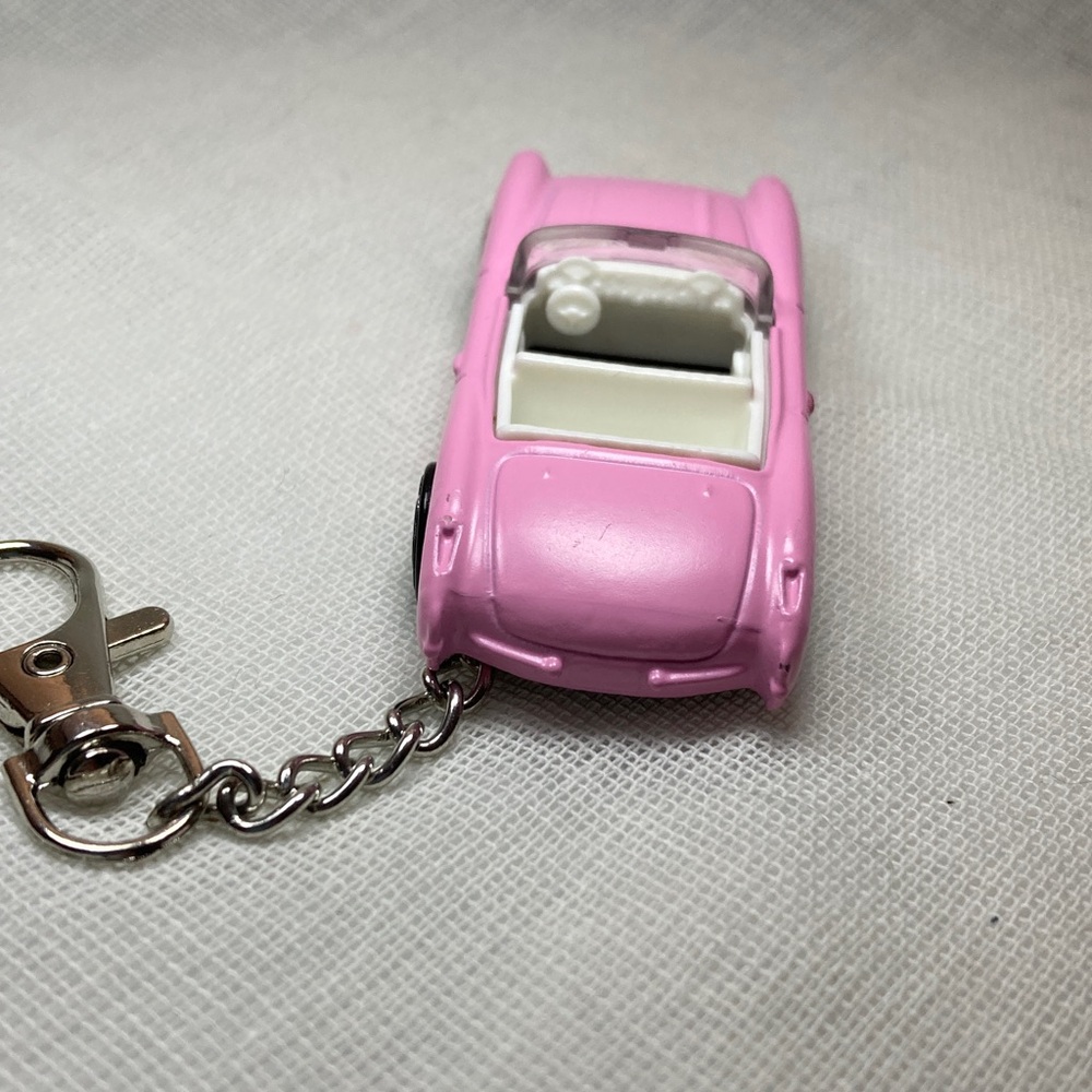 Pink Toy Car Keychain - Picture 3 of 4